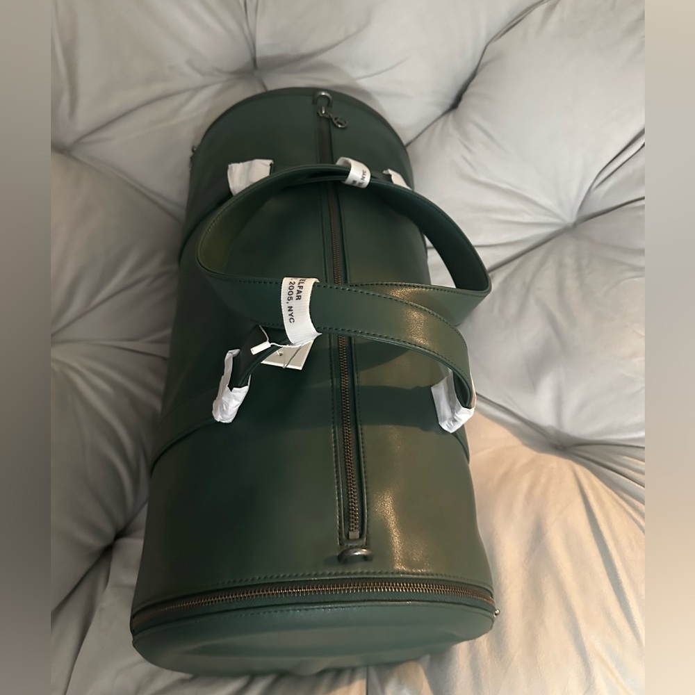Brand new olive green large duffel bag